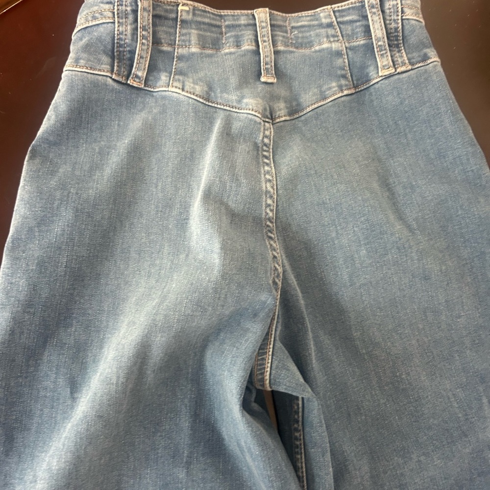 We The Free High Rise Blue Jeans